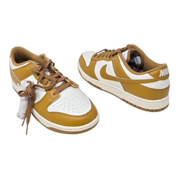 Men's Nike Dunk Low Retro Pale Ivory Wheat Pale Ivory HF5441 108 Size 12 - Picture 4 of 11